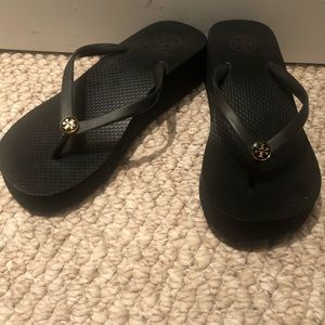 Tory Burch Wedge flip flops